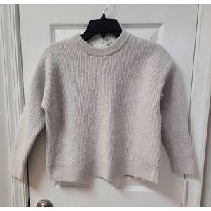Aritzia Wilfred Free Hillside Wool Cropped-Sweater M